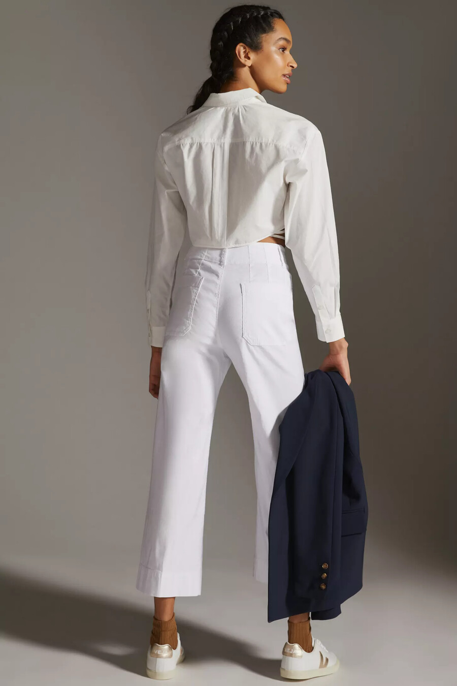 die colette cropped wide-leg trousers von maeve