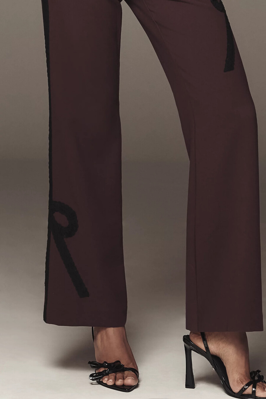 maeve ribbon slim flare hose