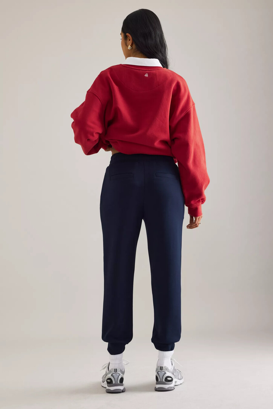 varley slim jogginghose mit bündchen