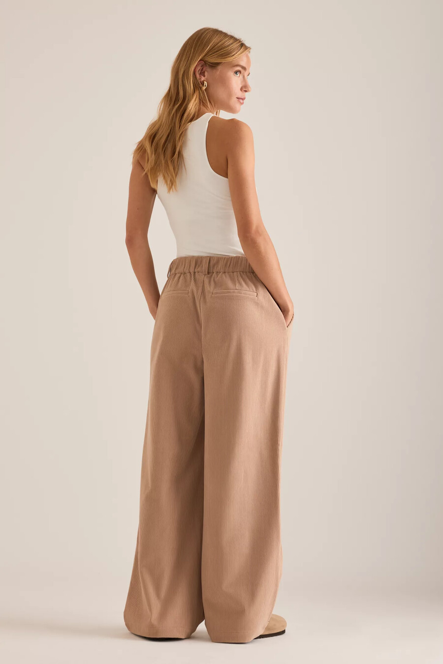 varley florey cordhose mit weitem bein größe 32