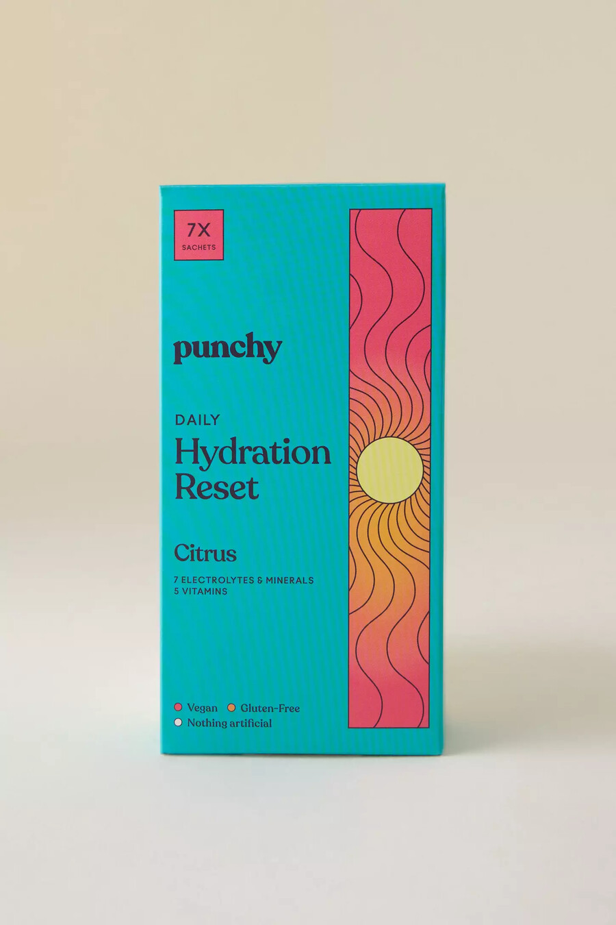 punchy daily hydration reset 7 beutel