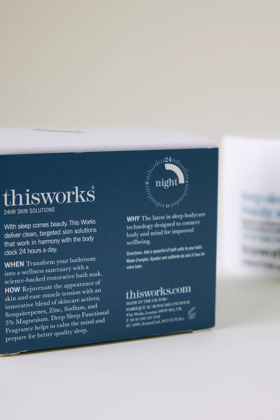 this works deep sleep beauty soak
