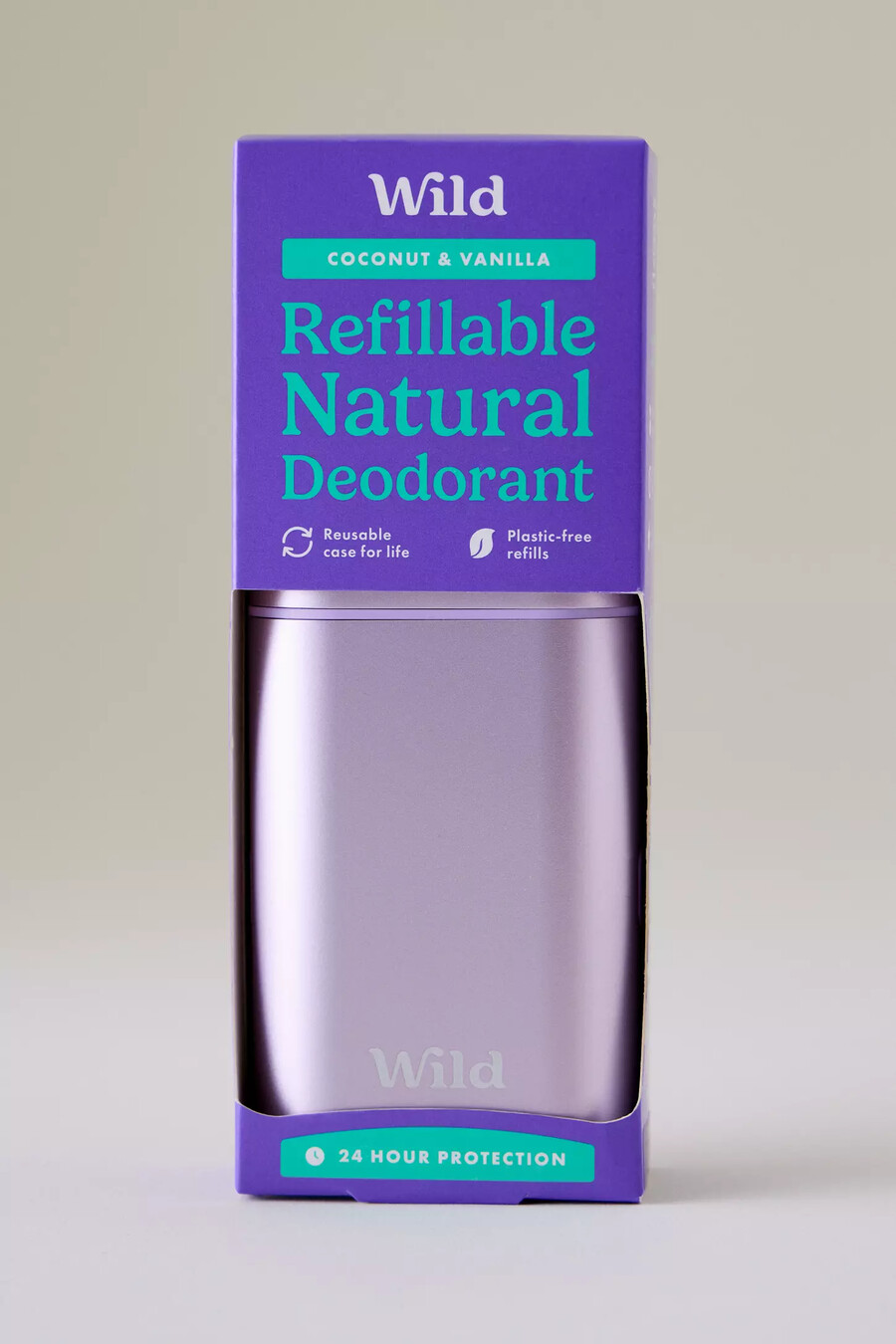 nachfüllbares naturdeodorant mit wild fresh kokosnuss- und vanilleduft