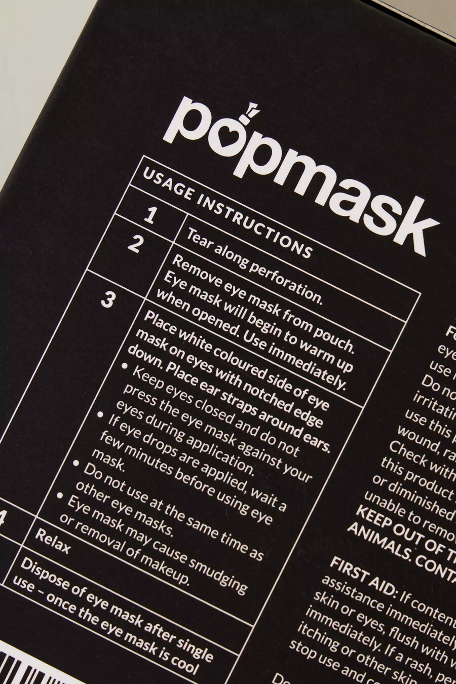 popmask starry eyes selbstwärmende augenmaske