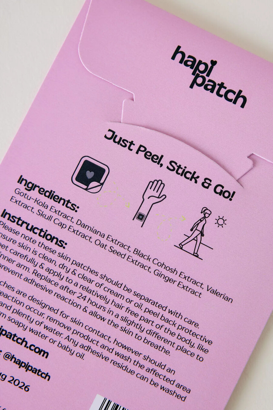 hapi hormonpflaster natürliche pflaster 30er-packung